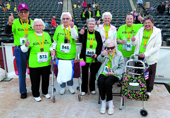KINGSTON RESIDENTS CONQUER SENIOR MARATHON