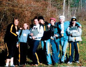 In picture from left to right, Michelle McArdle, Laura Snyder, Stephanie Romine, Erika Giese, Michelle Musselman, Krista Leffers and Jennifer Guretis 