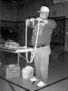 Ray McCune “being knotty”AGAIN!