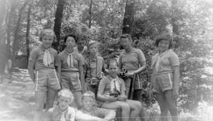 photo provided by Cindy Goshert Camp Logan Friends. Girl Scouts of Limberlost Council during our summer camp days circa ‘60s. 