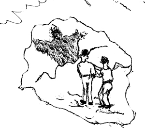 THE MYSTERY OF THE MOVING SHADOW ON THE CAVE WALL