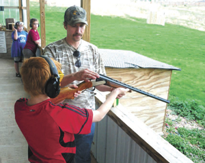 Boy Scout troop 302 from Roanoke, IN went to Hillside Shooting Range to work on the shotgun merit badge. The range instructor Shawn Mann worked with the boys on the bookwork portion of the merit badge and then had them put it to use out on the shooting range.  Dennis Boyer, Assistant Scout Master, Troop 302 