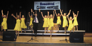 SHOW CHOIR COMPETES AT  TWO LOCAL COMPETITIONS