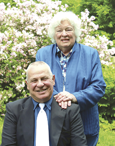 Richard and Sally Schmitt are celebrating their 50th wedding anniversary. 