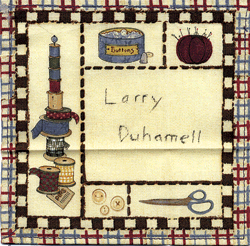 Larry Duhammel’s memory block.  He was my 6th grade teacher at Hillcrest School (1968-69)