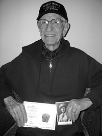Loris Jacobs from Waynedale shared his stories in the book titled: World War II Legacies: Stories of Northeast Indiana Veterans.