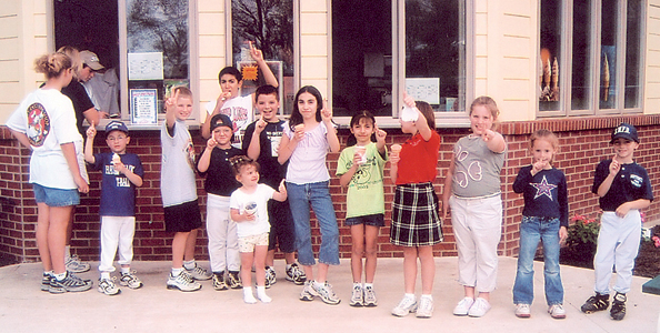 Eleven years ago these kids were enjoying Coneys & Ice Cream at The Stand. Kaylee Colvin, Michael Colvin, Daniel Colvin, Andy Trevino, Mick Palmer, Nick Ehinger, Kaitlyn Ehinger, Anjelica Trevino, Adrianna Trevino, Emily Ehinger, Courtney DeRemer, Kayla DeRemer and Matt Palmer.
