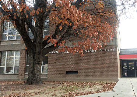 Fall Leaves at Waynedale Elementary