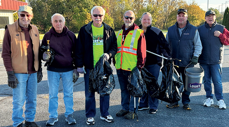 Community Volunteers Cleanup Over 20 Bags Of Trash Along Trail!