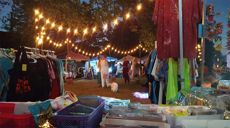 Shopping At The Night Market