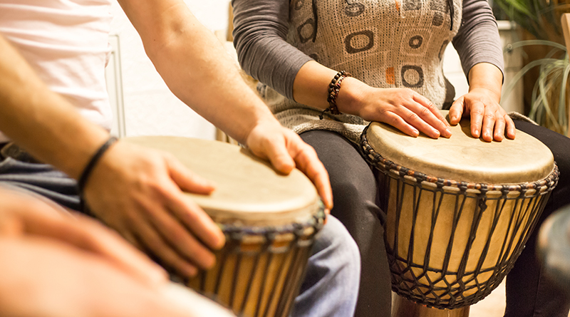 Drum Circle Brings Healing Through Rhythm
