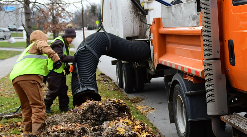 City Leaf Collection Resumes