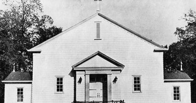 The Beginning Of St. Therese Church In Waynedale