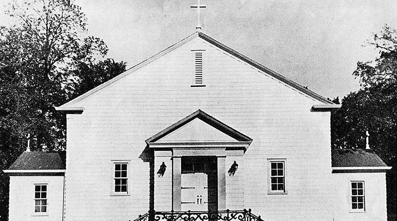 The Beginning Of St. Therese Church In Waynedale