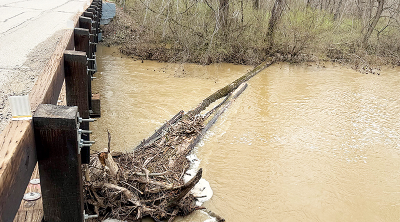 County Warns Kayakers Of Dangerous Logjam
