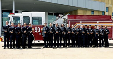 Fire Department Welcomes 16 Firefighters