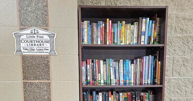 Juvenile Center Launches’ Little Free Courthouse Library’