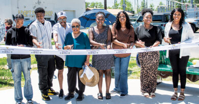 Residents Celebrate The New Hanna Street Trail